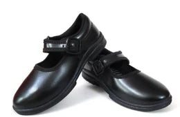 Paragon black school shoes regular skin fit 751