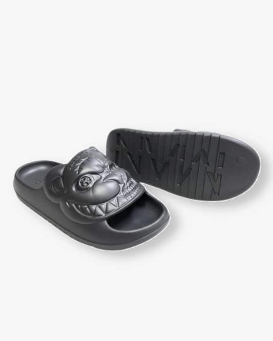 Boohooman Perforated Evil Teddy Slider