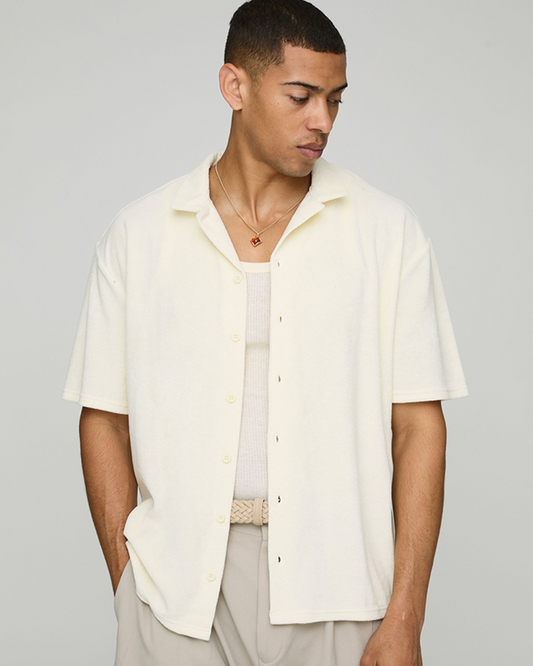 Boohooman Ribbed Short Sleeve BoxyShirt