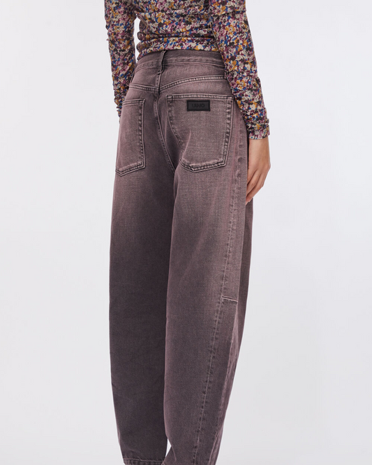 Boohooman Tinted Denim Parachute Jeans