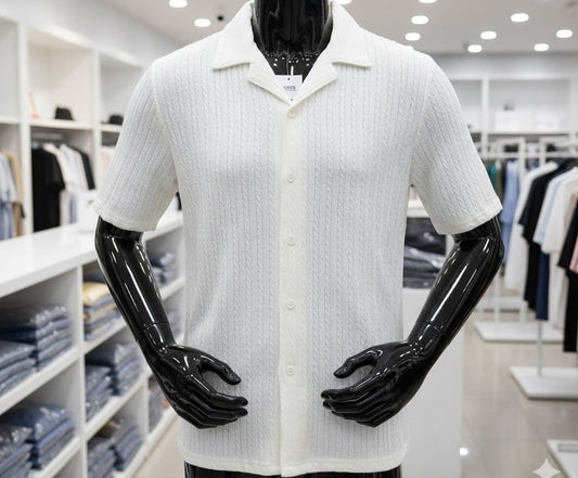 Denim & Flower Shirt