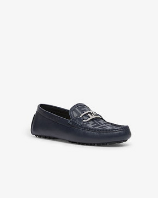 Fendi O'Lock Jacquard Vam Loafer Shoe