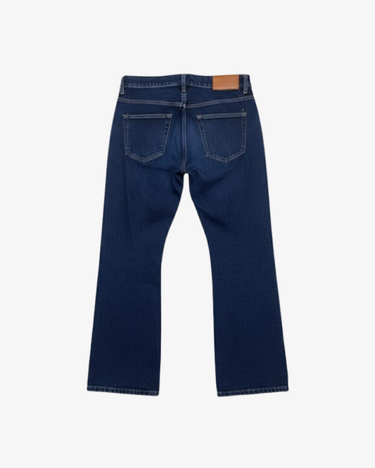 Boohooman Relaxed Rigid Flare Jean