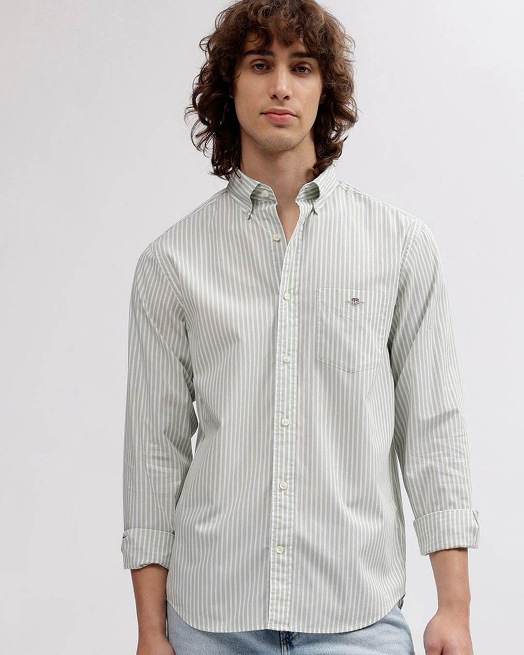 Gant Striped Pocket Casual Shirt