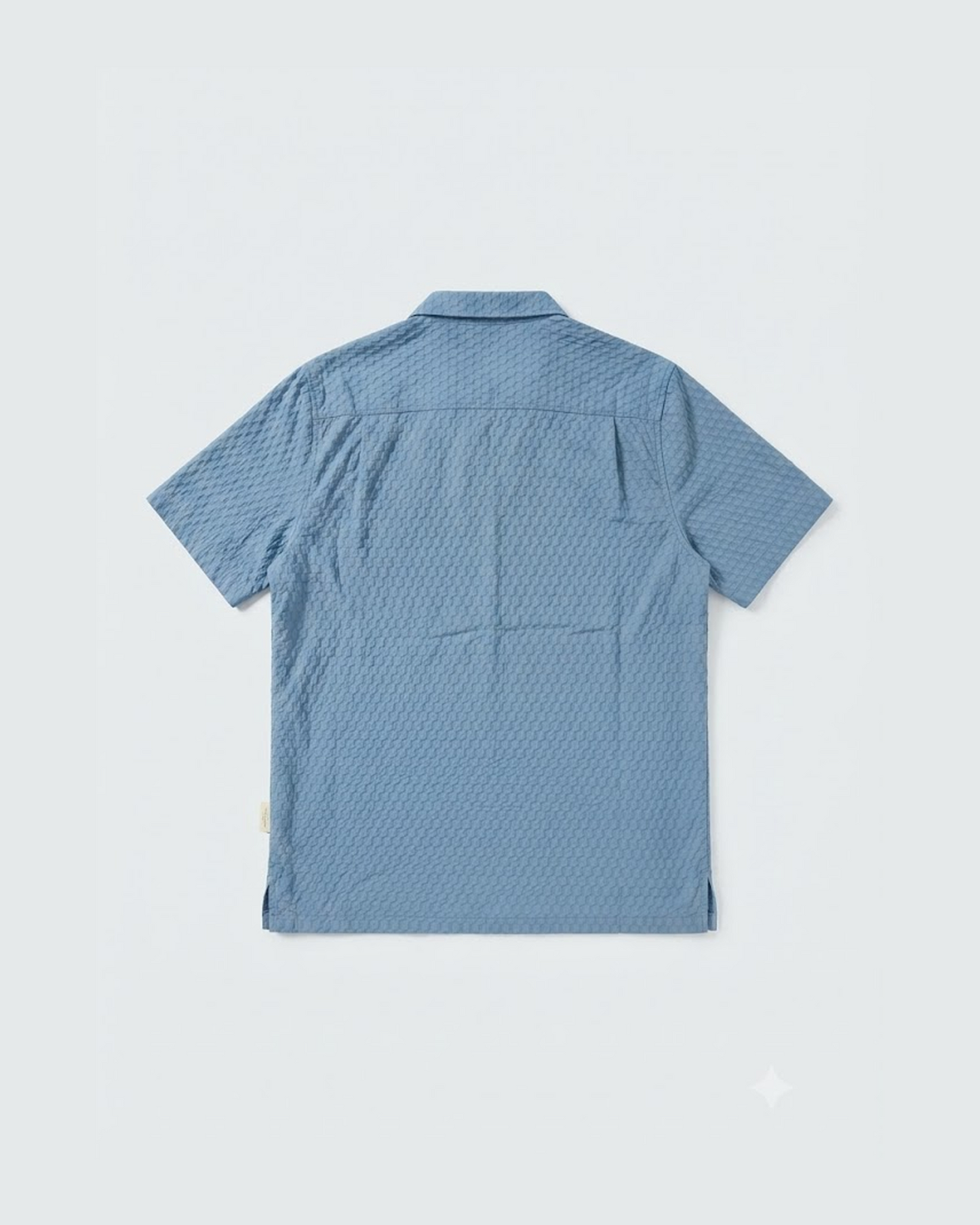 Hudson & Barrow Wovens Stone Short Sleeve Shirt