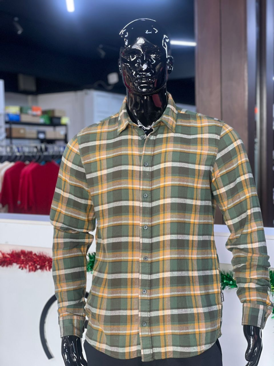 Blend Slim Fit Check Ls Shirt