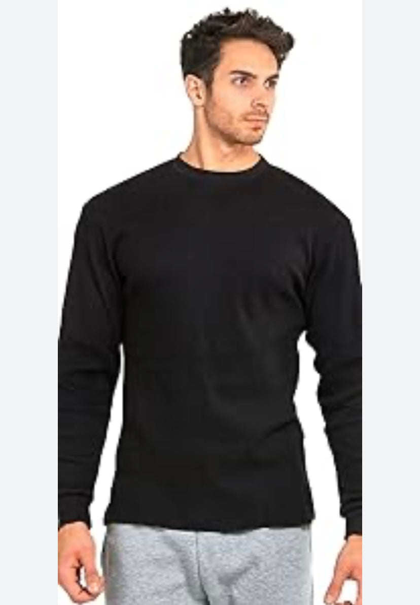 Insparks crew neck knit in black