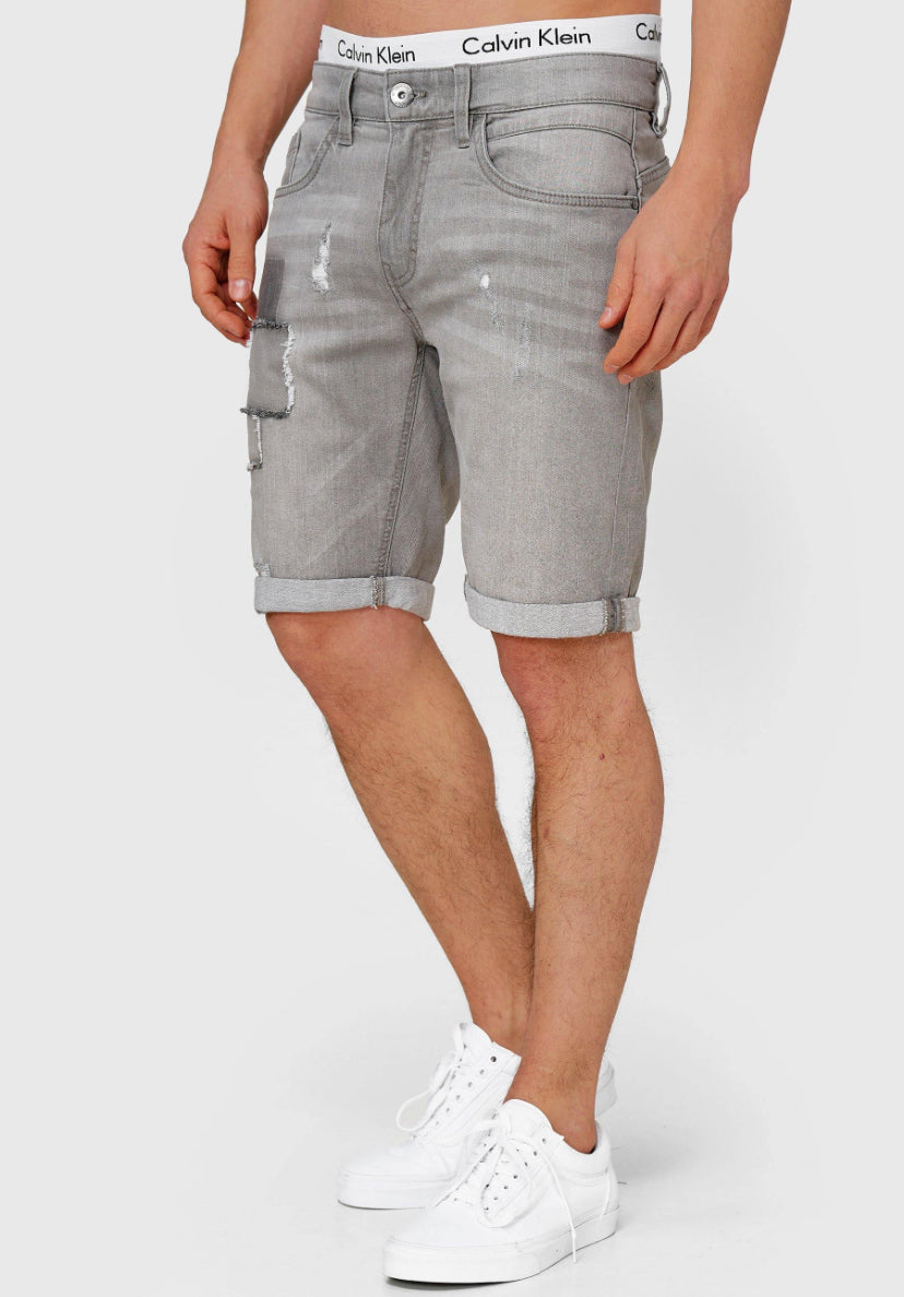 Insejer jean short in blue