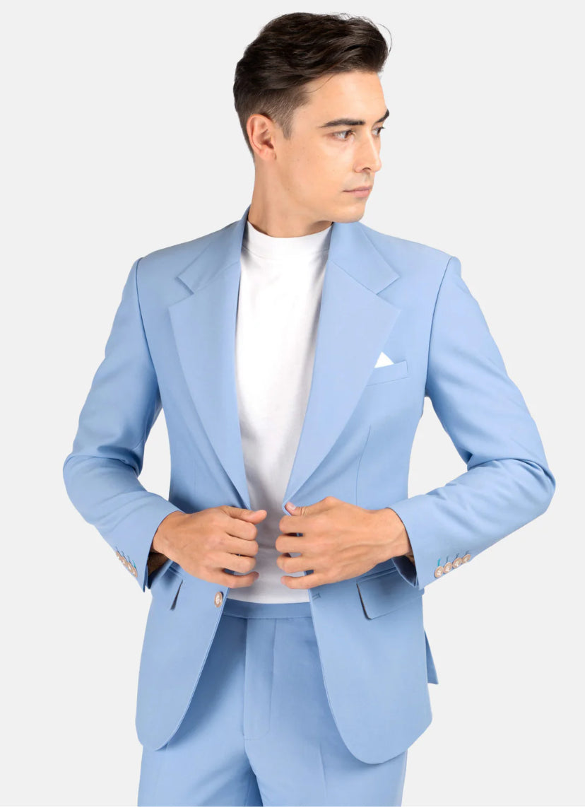 Crarg dundas blazer in skyblue