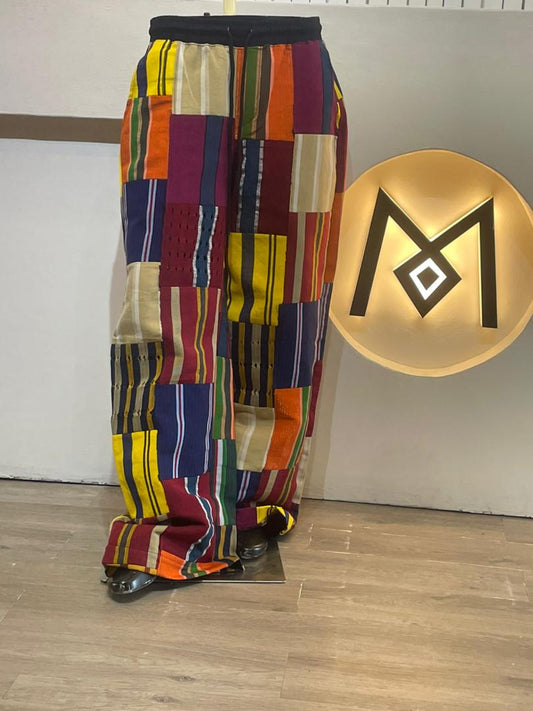 AsoOke Patchwork Pants