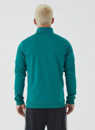 Boohooman Slim Fit Tricot Tape Detail Jacket In Green
