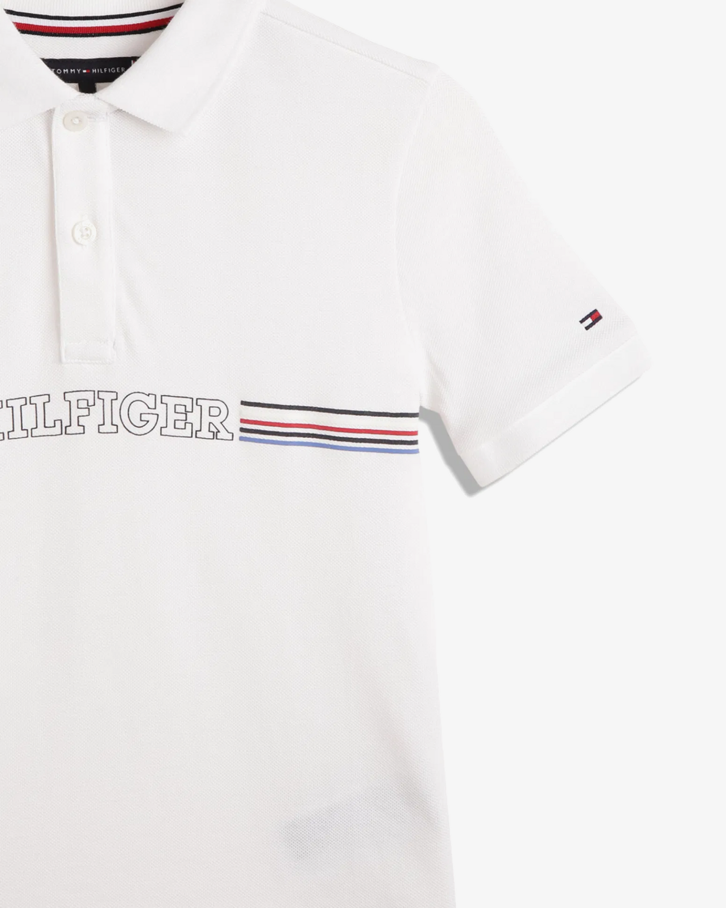 Tommy Hilfiger Stripe Chest Polo Shirt