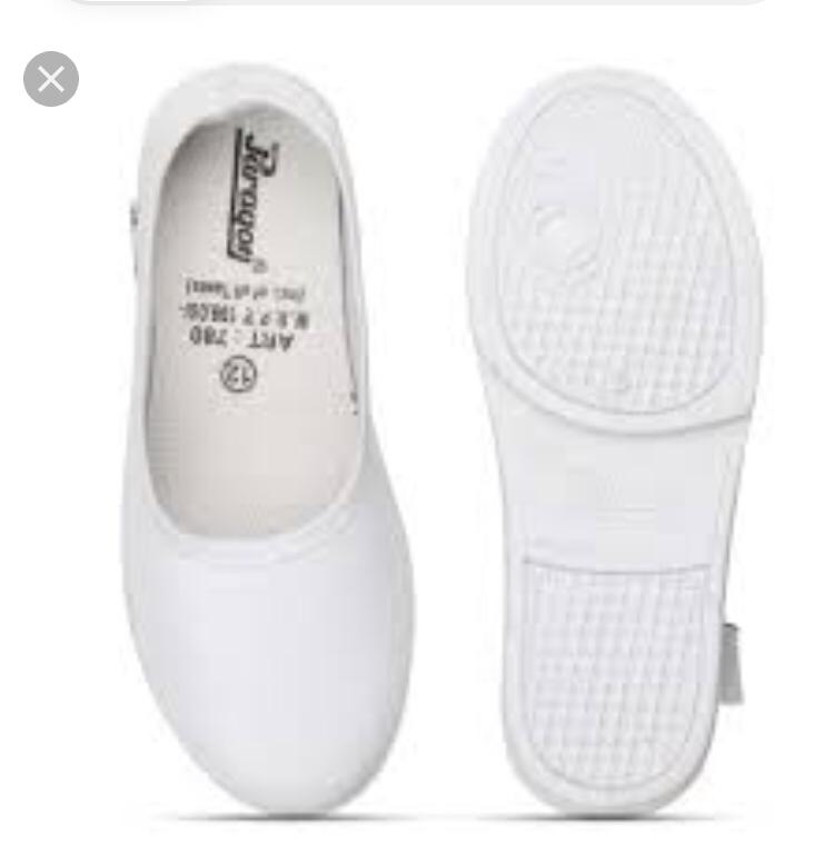 Paragon school regu lar fit in white