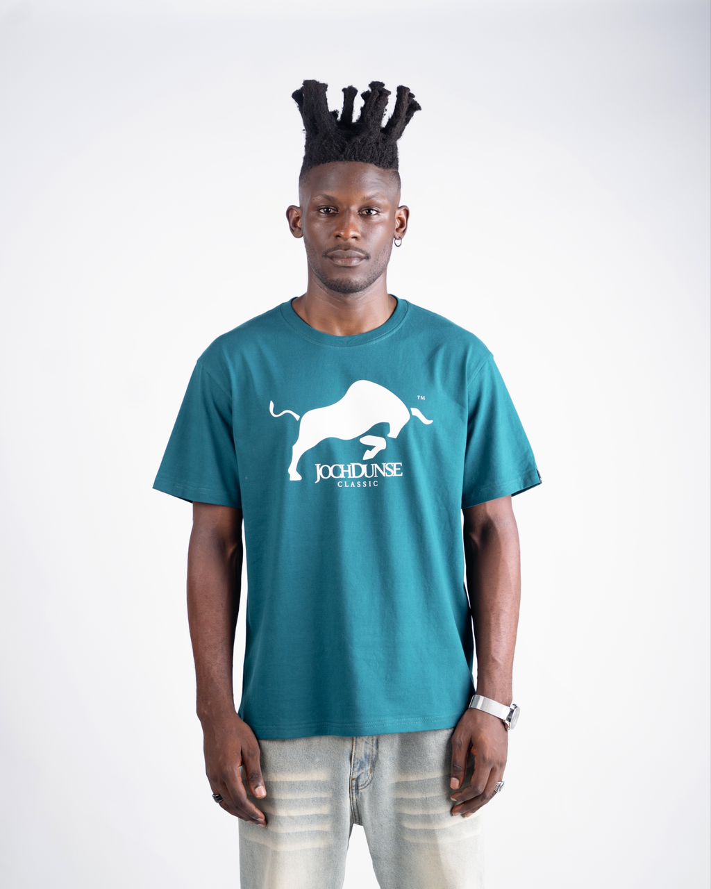 Jochdunse Work of Heart Graphic Tee - Green
