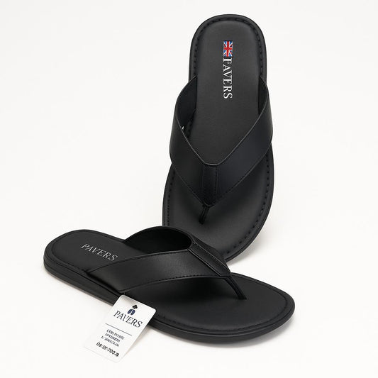 Pavers Thong Leather Slippers