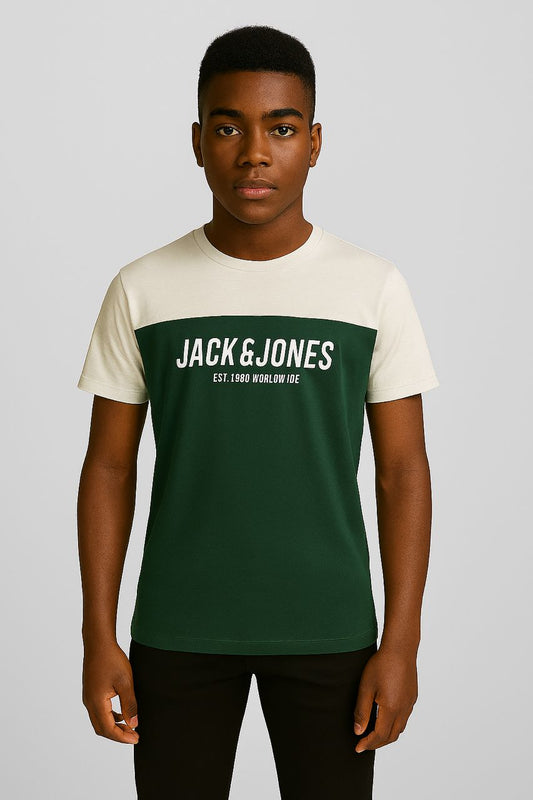 Jack & Jones JJedan Blocking Ss Tee