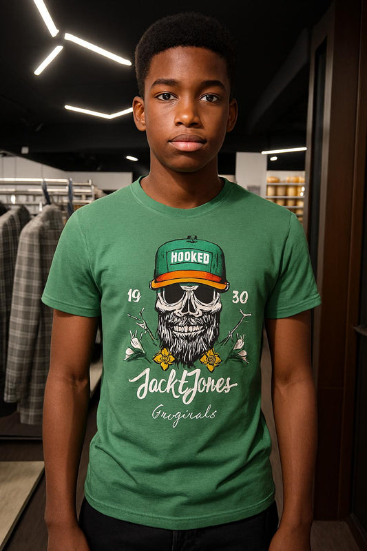 Jack & Jones Jorcaptain T-Shirt In Green