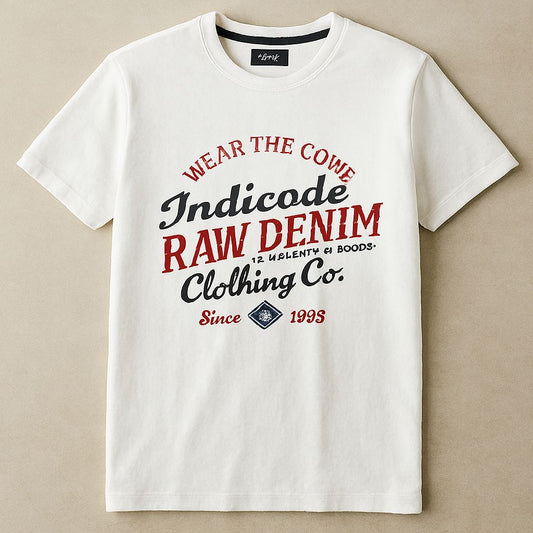 Indicode Raw Denim T-shirt
