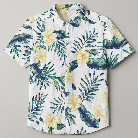 Only & Sons Onsdirk Poplin Aop Ss Shirt
