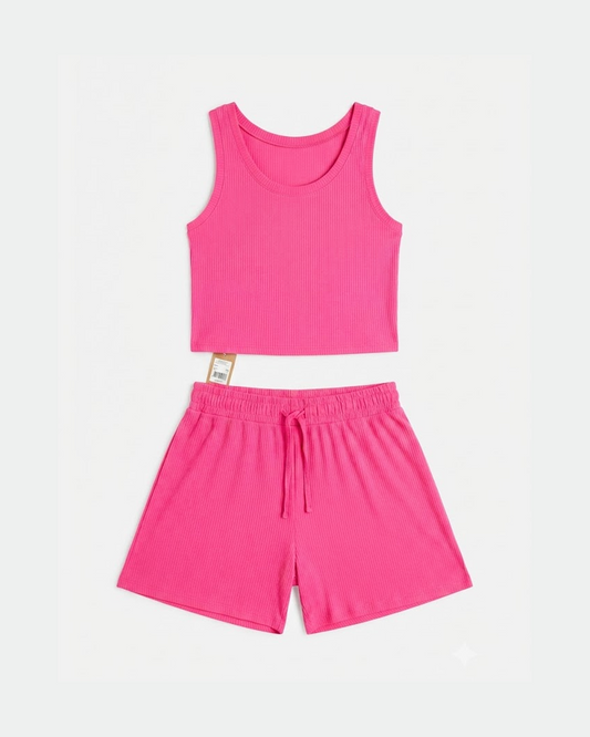 Women’s Comfortable Cotton Nightwear Top & Short Set