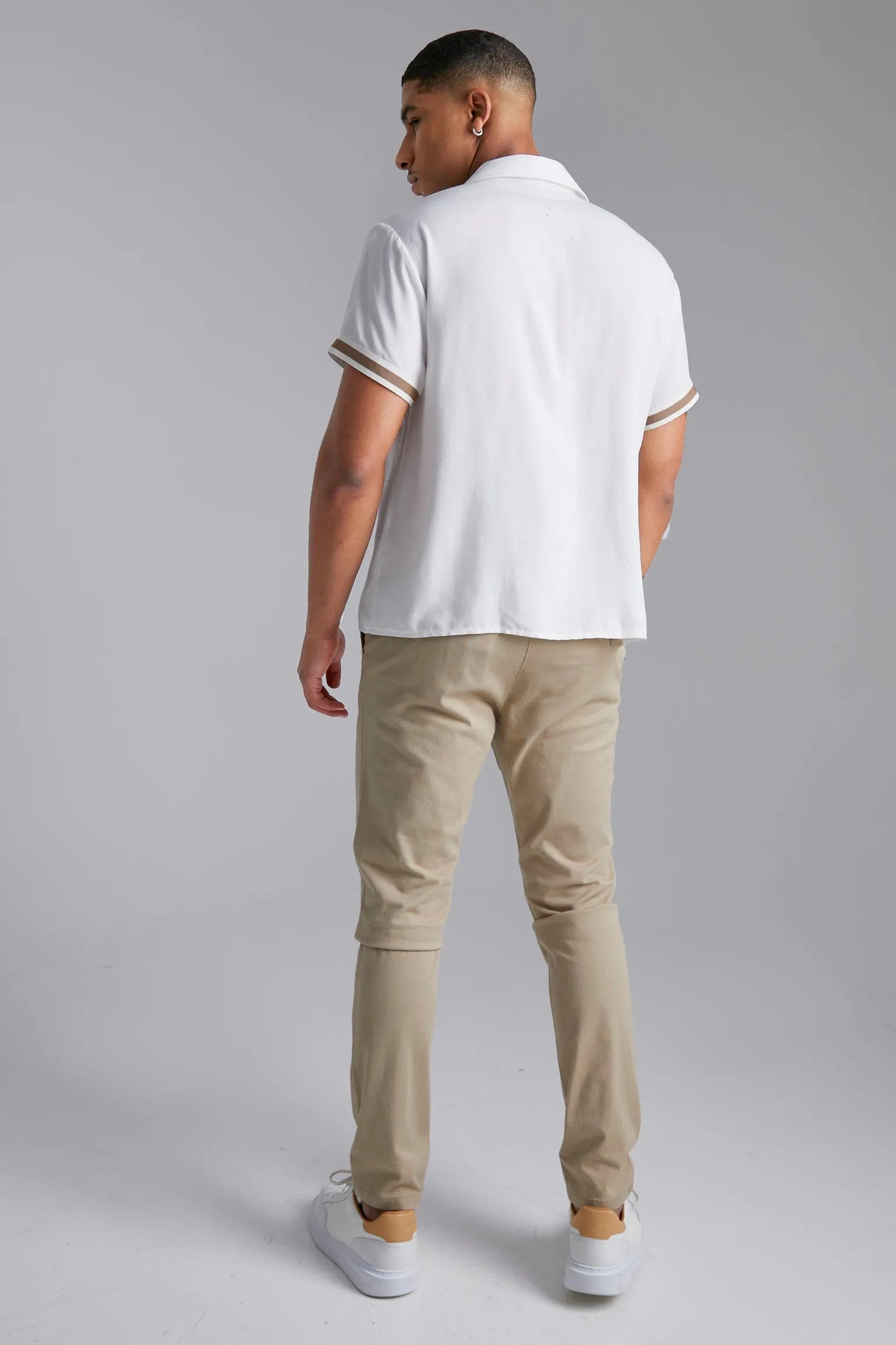 Boohooman Plus Slim Fit Chino Trouser