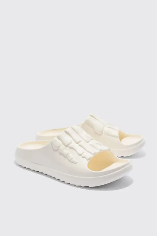 Boohooman Perforated Skeleton Moulded Slider