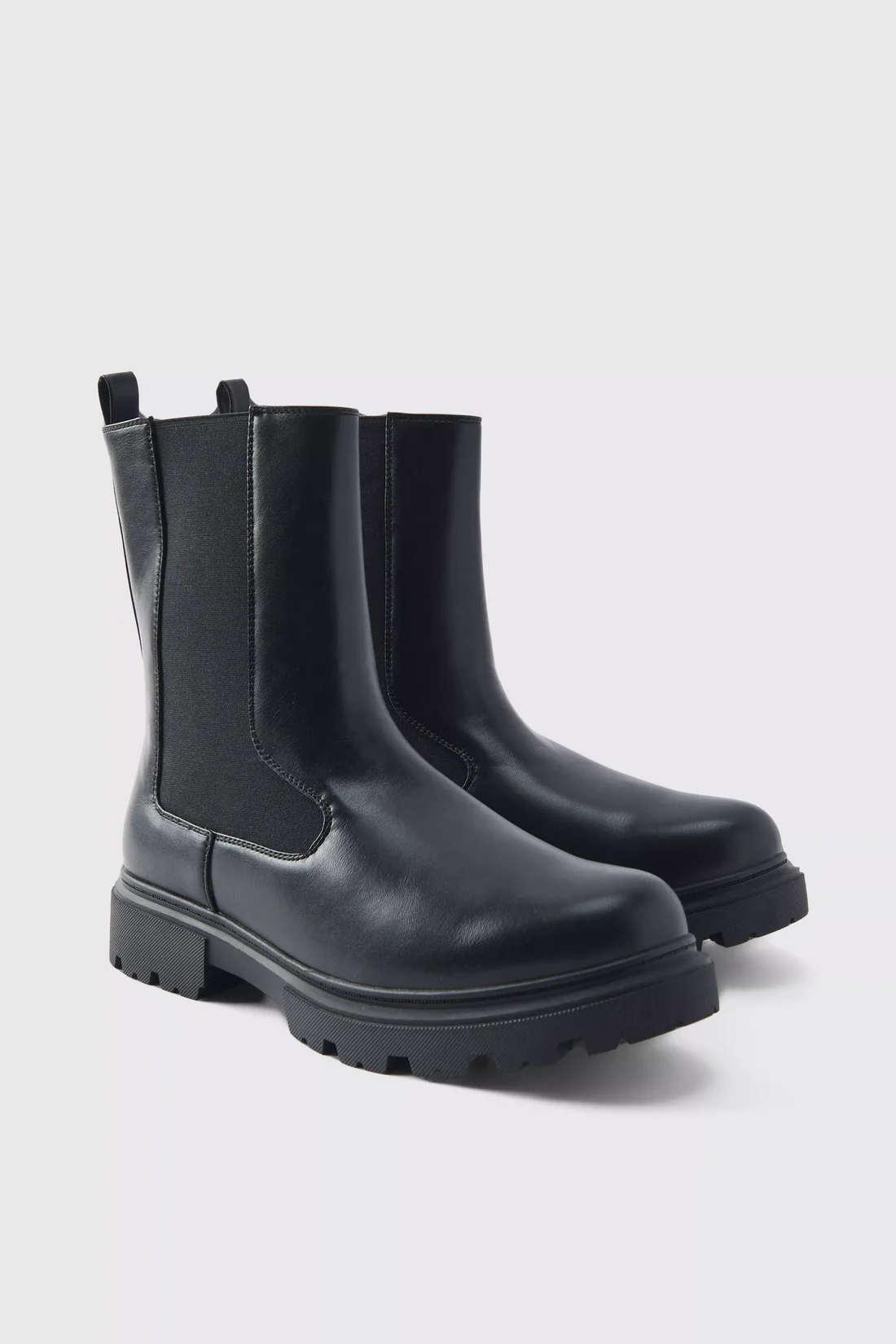 Padded Tap Mule Boot
