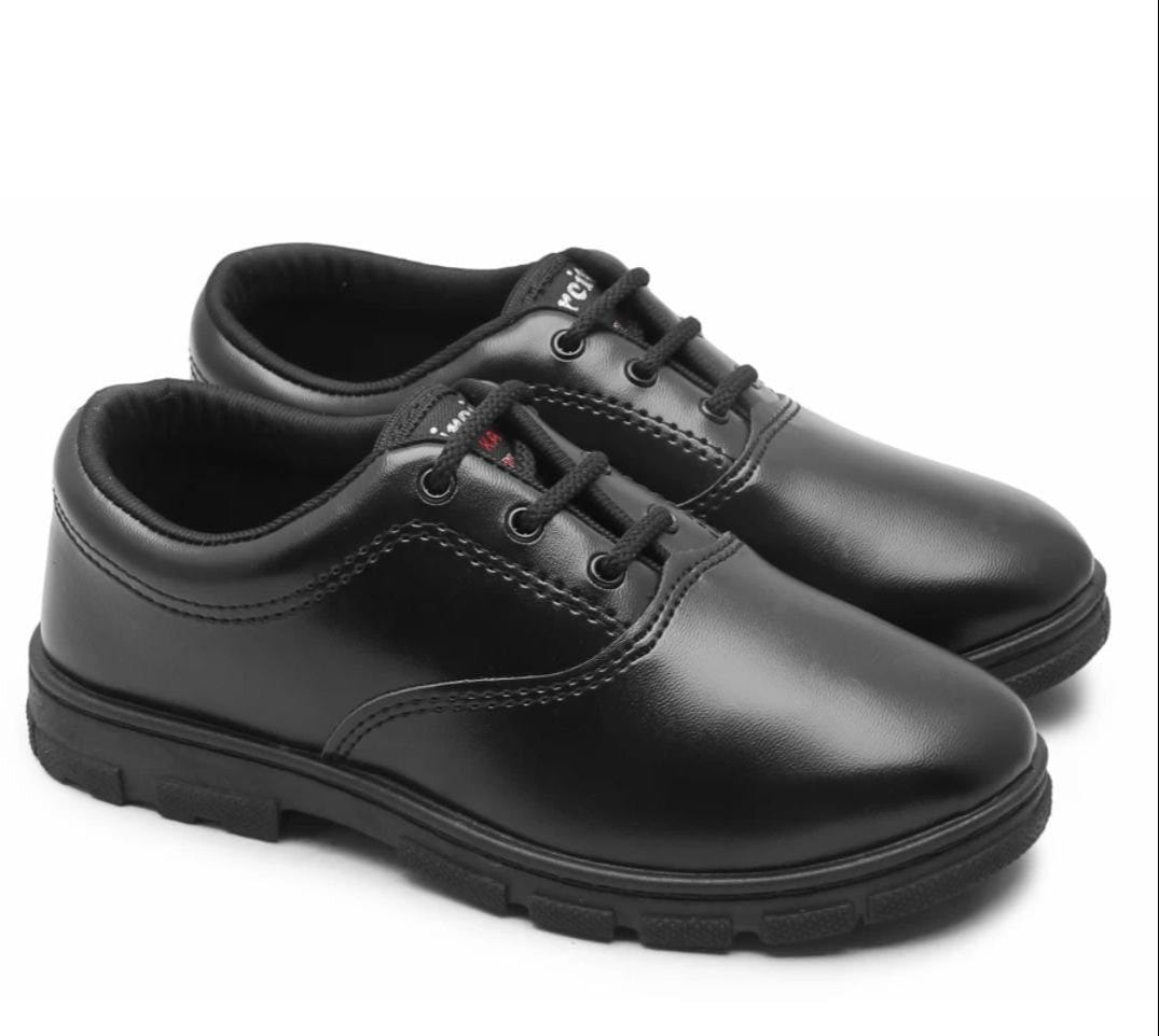 Paragon school shoes velcro 773 in black