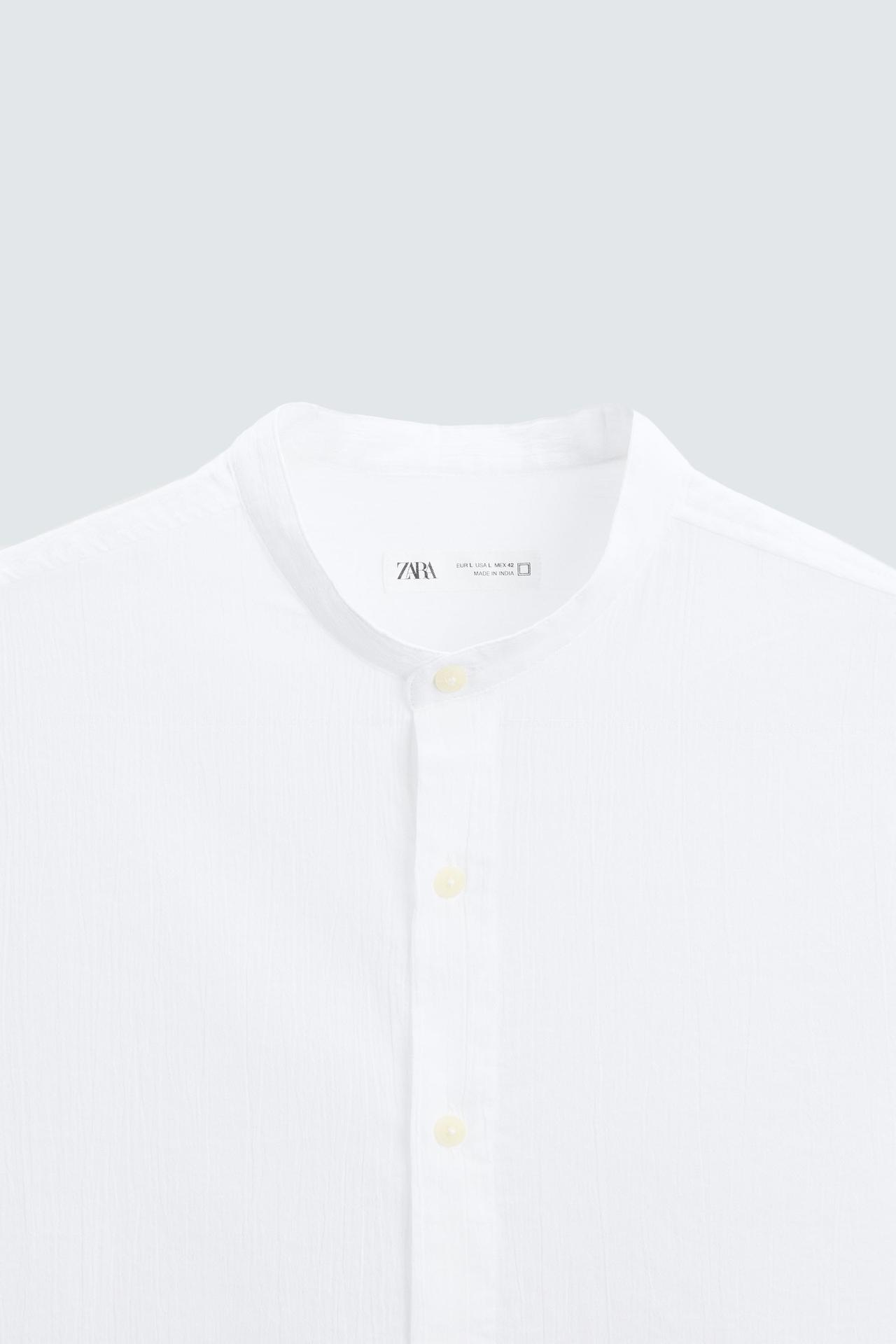 Zara Creased Shirt