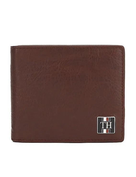 Tommy Hilfiger Flag Leather Bifold Credit Card Wallet