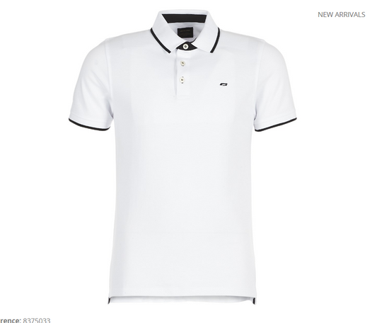 JACK & JONES JORFREDERIKBERG POLO SHORT SLEEVE IN WHITE_L