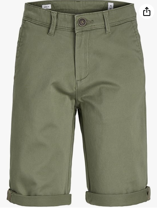 JACK & JONES JPSTBOWIE JJSHORTS SOLID IN GREEN