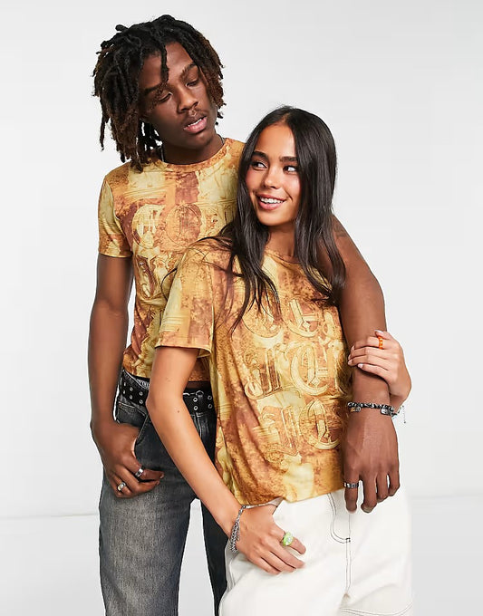 Asos Collusion Unisex Applique Ss T-shirt