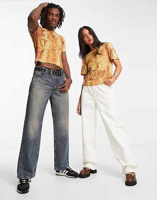 Asos Collusion Unisex Applique Ss T-shirt