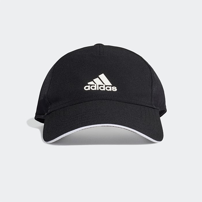 ADIDAS COTTON TWILL BASEBALL CAP IN BLACK