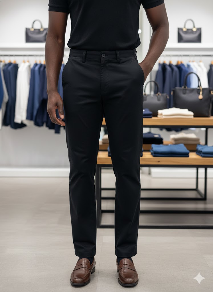 Henbury Straight Leg Chinos Pant