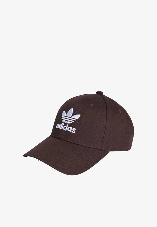 ADIDAS TREFOIL BASEBALL UNISEX CAP IN SHADOW BROWN