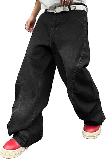 Unbranded Relaxed Vintage Washed Black Jean