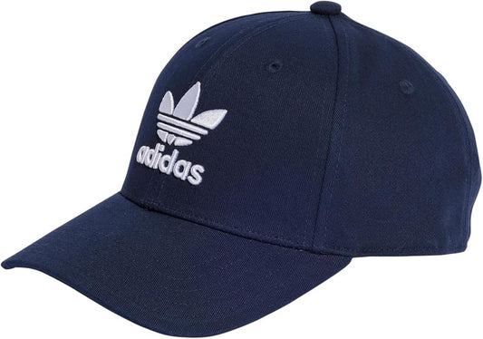 ADIDAS TREFOIL BASEBALL CAP IN NAVY