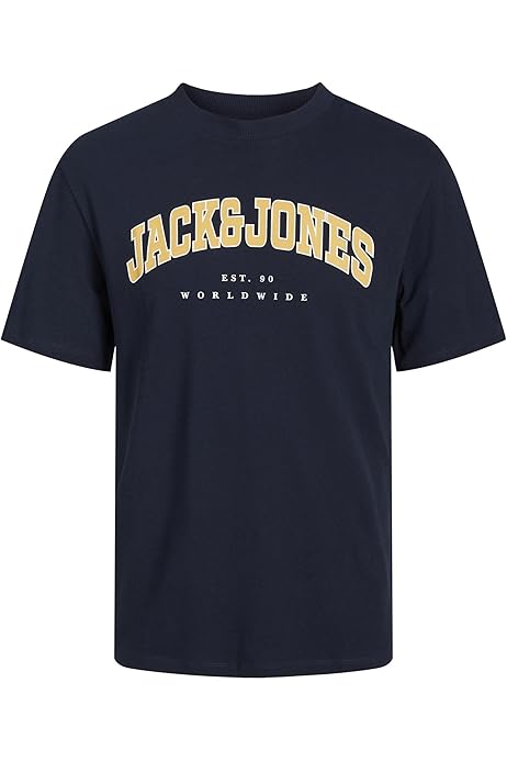 JJESTAR LOGO TES SS CREW NECK IN BLACK