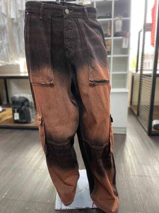 Overdyed Parachute Cargo Jeans