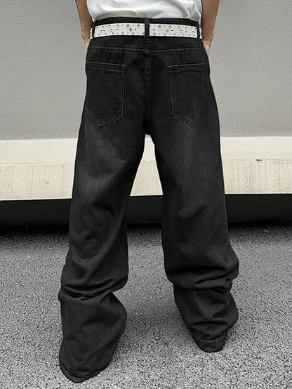 Unbranded Relaxed Vintage Washed Black Jean