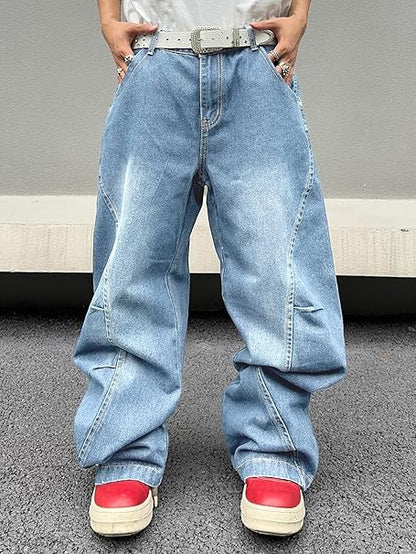 Unbranded Faded Relaxed Jean