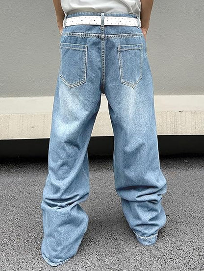 Unbranded Faded Relaxed Jean