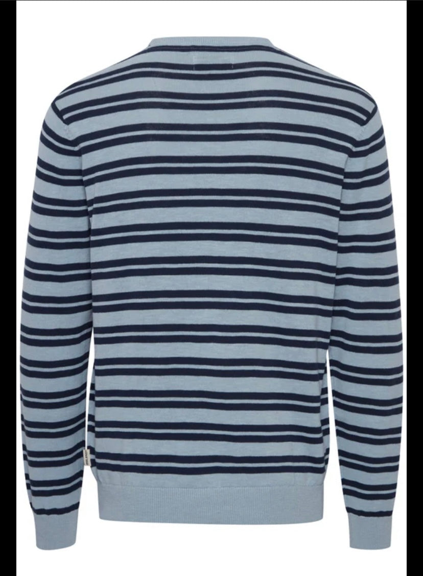 BLEND DRESS BLUES LONG SLEEVE MEN KNITWEAR IN BLUE