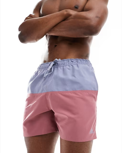 Adidas ColorBlock CLX Classic-Length Swimwear Short