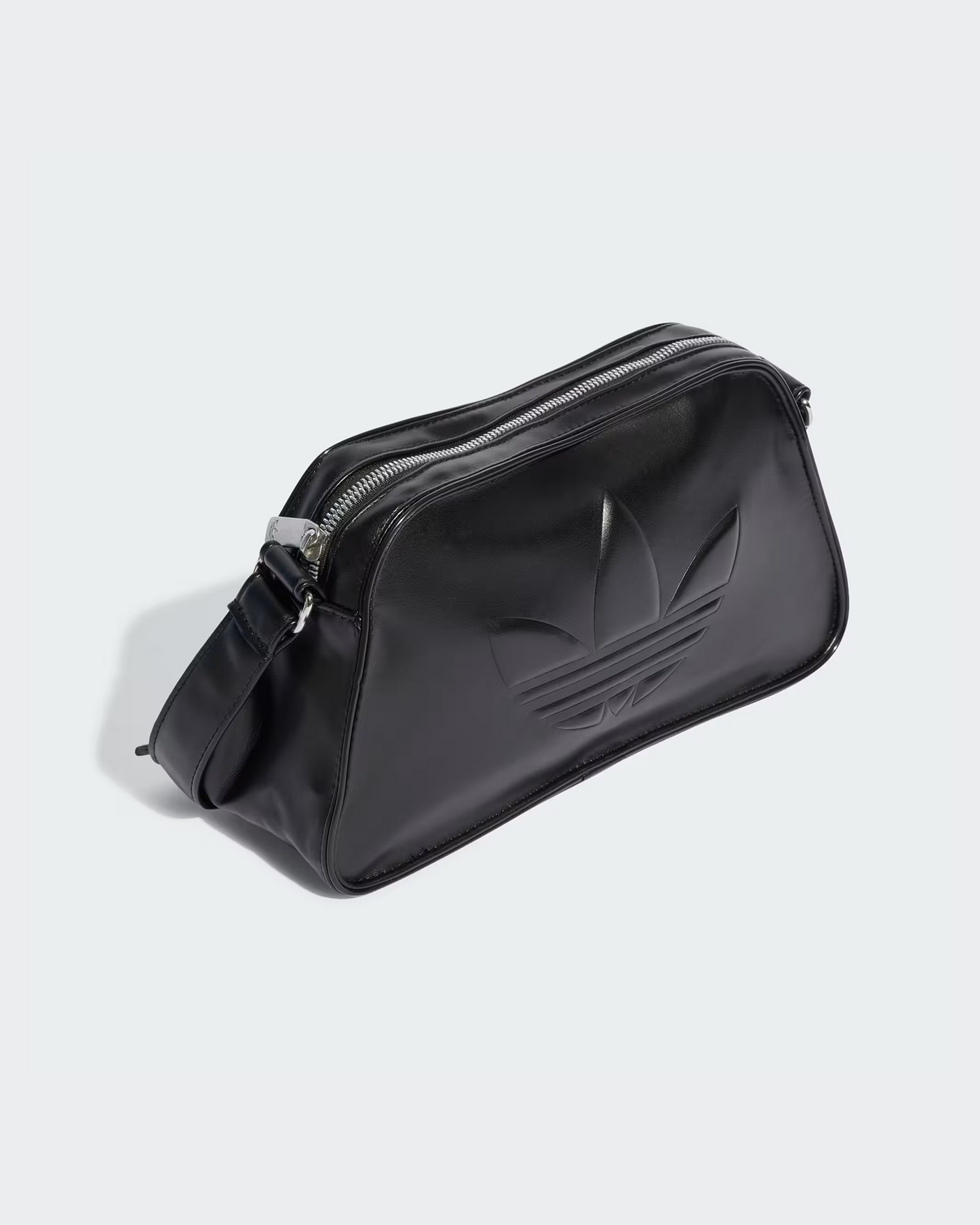 Adidas PU Embossed Trefoil Shoulder Bag