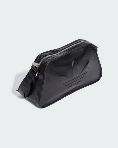 Adidas PU Embossed Trefoil Shoulder Bag