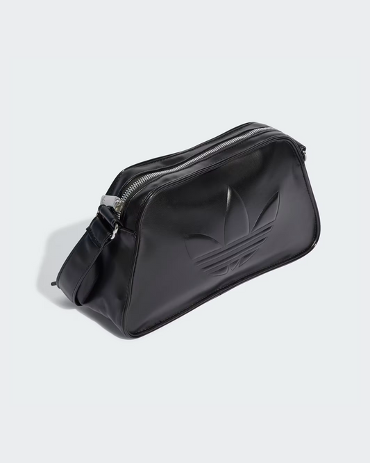 Adidas PU Embossed Trefoil Shoulder Bag