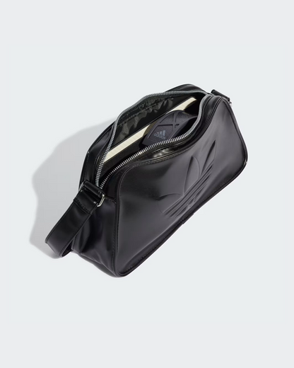 Adidas PU Embossed Trefoil Shoulder Bag